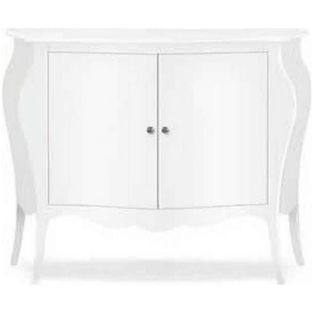 Jaxon - Comò In Legno Massello Bombato - Foto 1