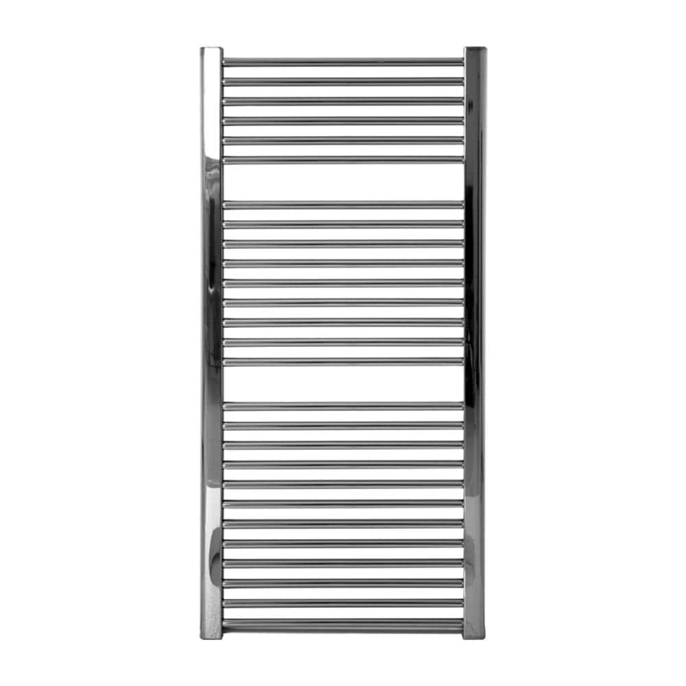 Termoarredo Bagno Scaldasalviette Acciaio Radiatore Calorifero Termosifone Cromo Cromato *** Misure : H1650xl450xi400 31 Tubi - Foto 1