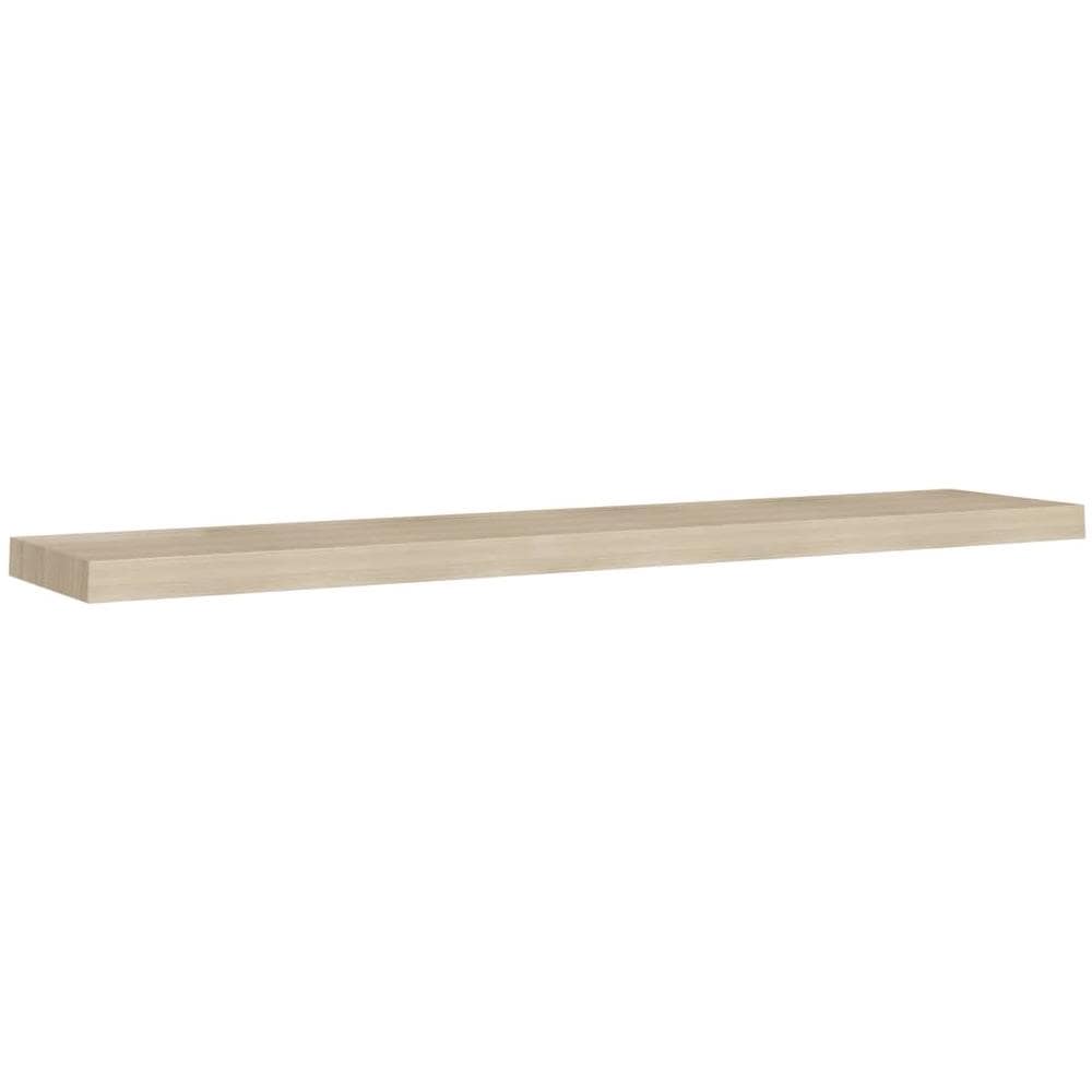 Scaffale A Parete Rovere 120x23,5x3,8 Cm In Mdf - Foto 2