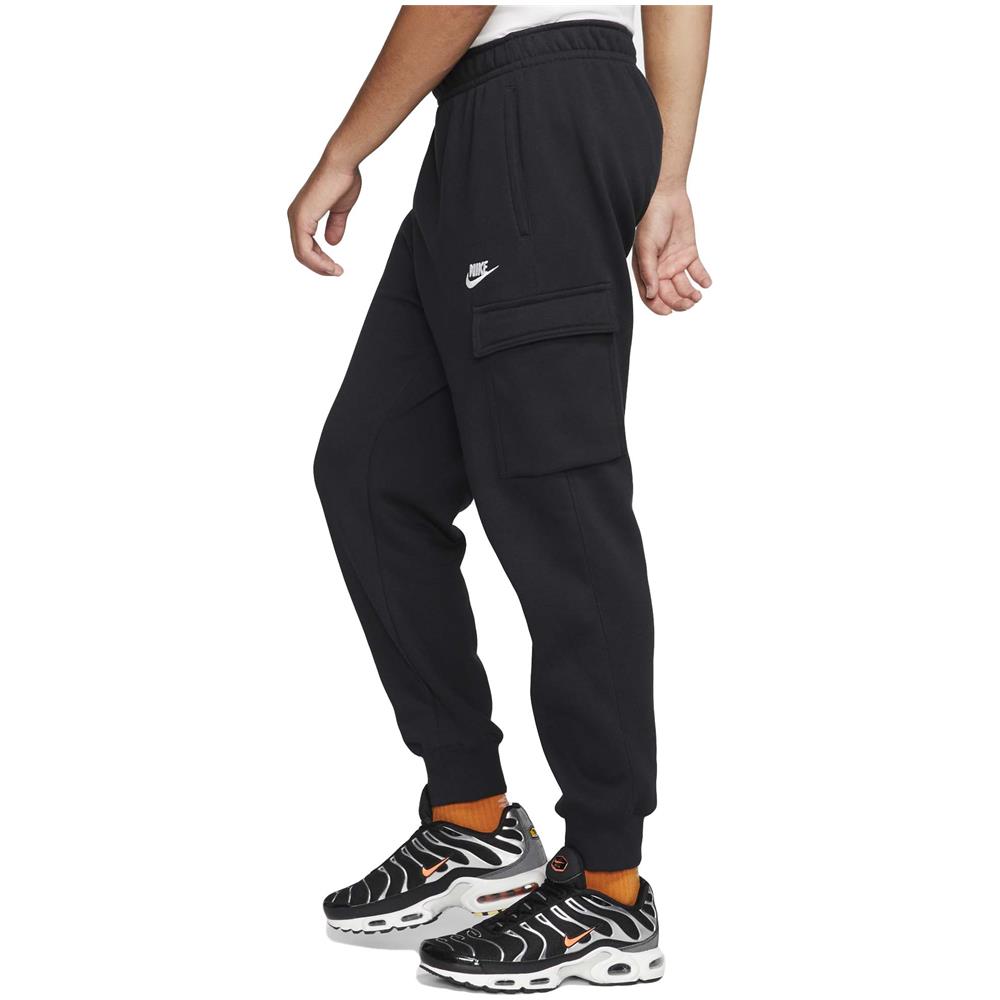 Pantalone Cargo Da Uomo Club Fleece Nero Taglia Xl Codice Cd3129-010 - Foto 1