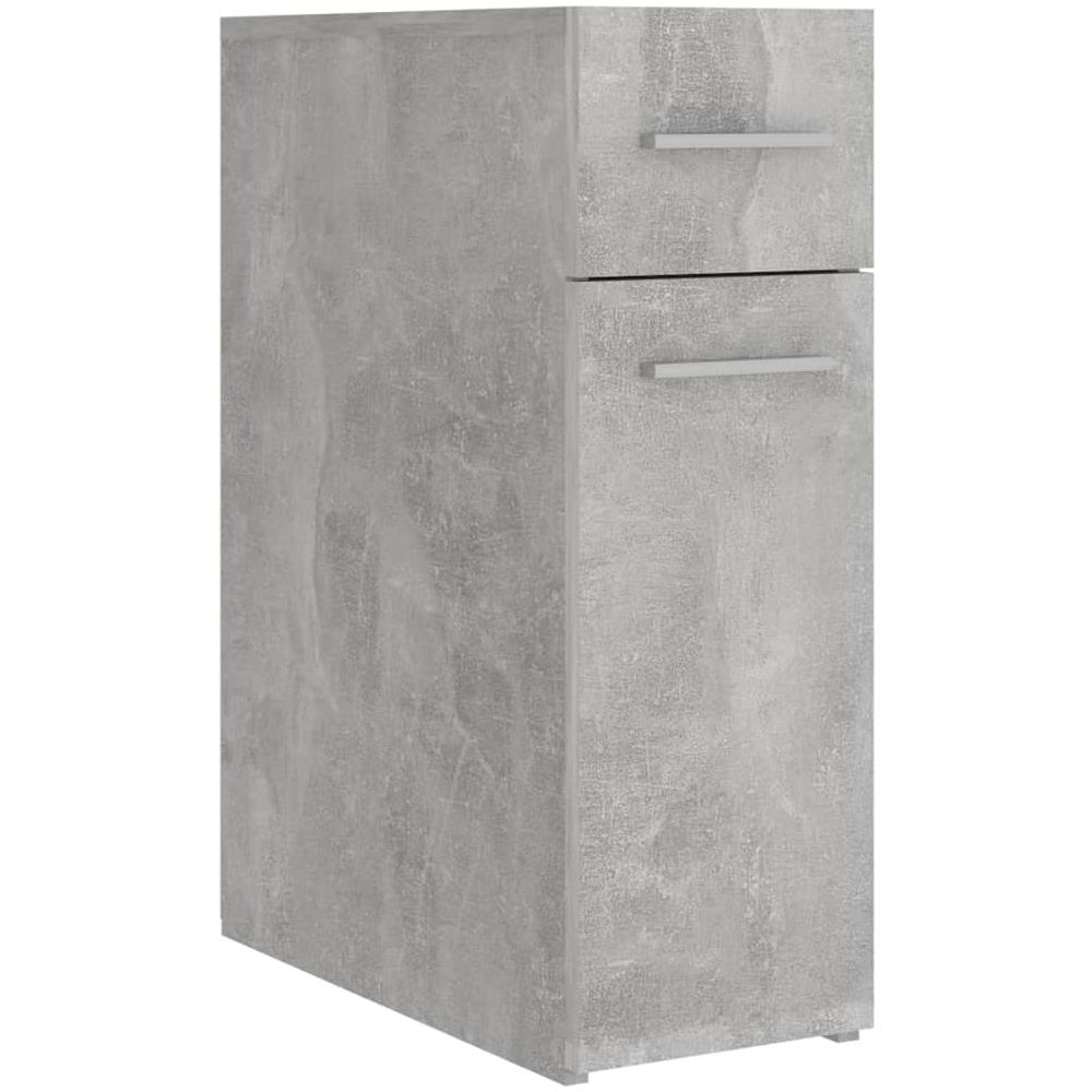 Armadietto da Farmacia Grigio Cemento 20x45,5x60 cm Multistrato - Foto 2