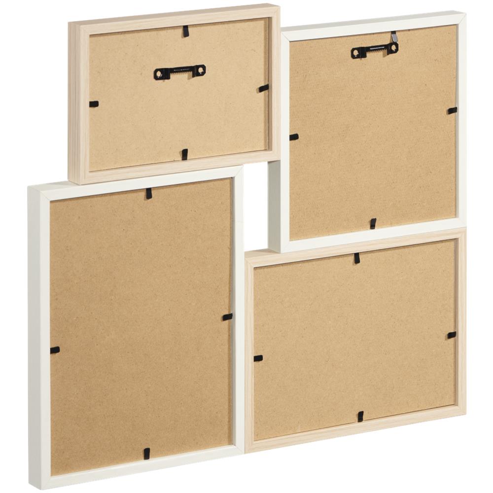 Hama Kiruna Cornice per foto multipla Quercia, Bianco - Foto 2