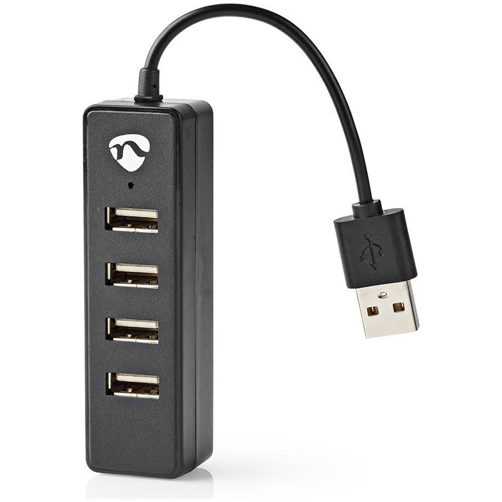 Hub Multiporta Usb 2.0, 4 Porte Ingresso Usb-a, Plug-and-play - Foto 1