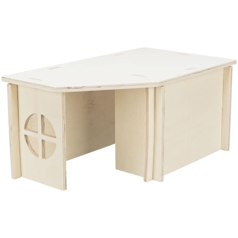 61240 gabbia e habitat per animali di piccola taglia Coniglio nano, Porcellino d'india Legno - Foto 1