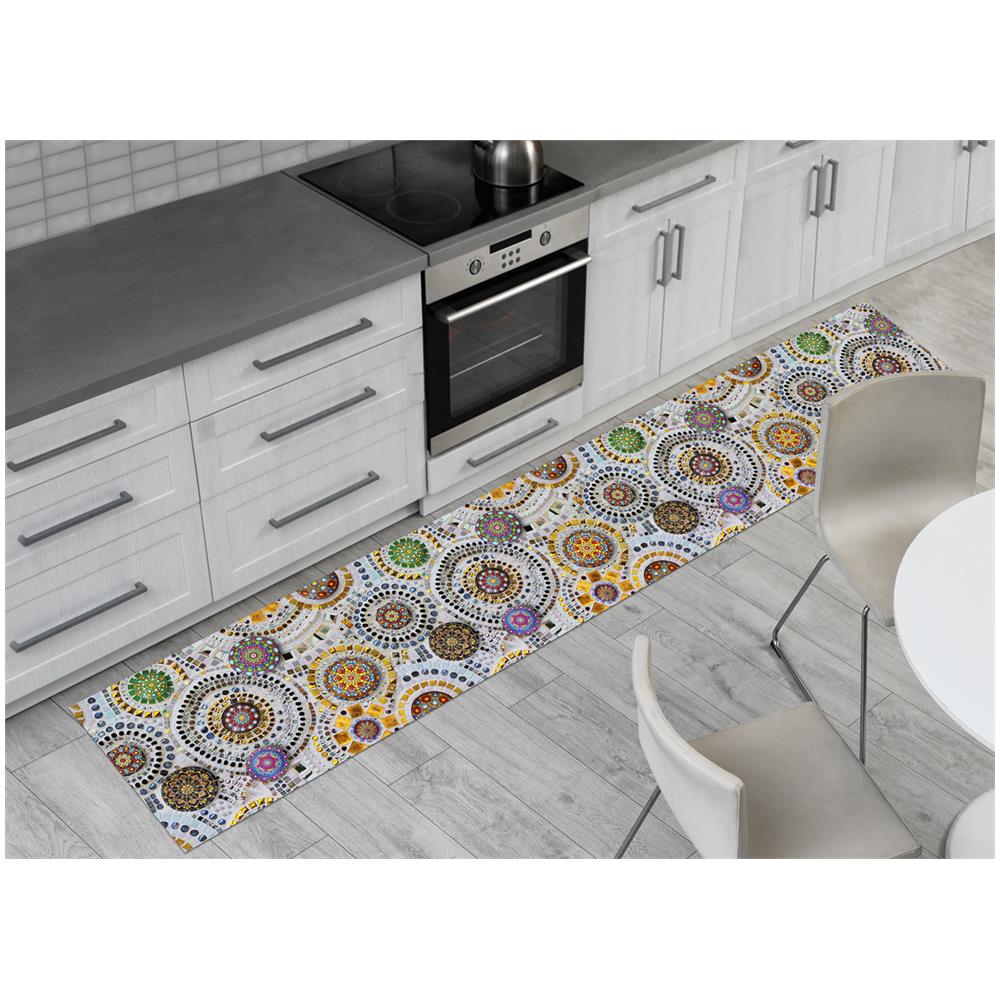 Tappeto Passatoia Cucina Antiscivolo Sottolavello Digitale Disegno Chic 50x180 Chic - Foto 1
