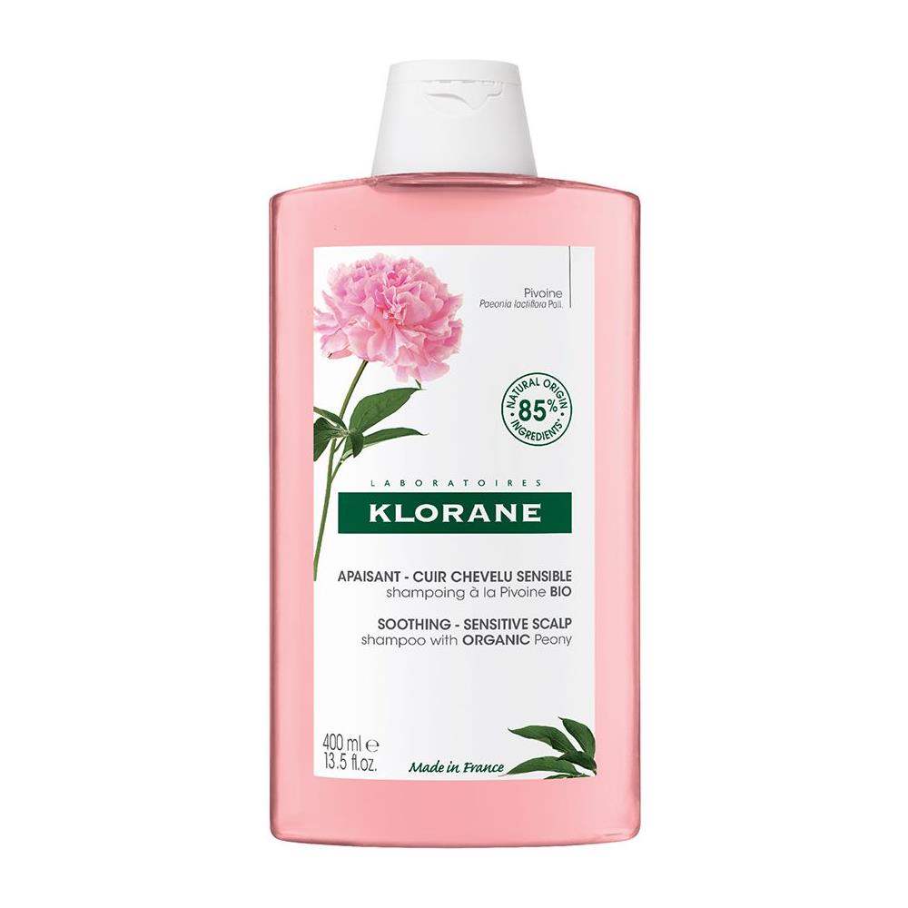 Shampoo Lenitivo Cuoio Capelluto Sensibile 400ml Peonia Bio Klorane - Foto 1