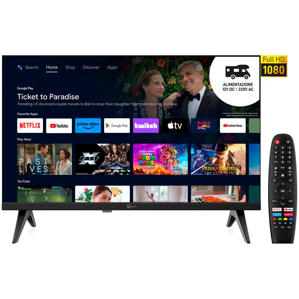 TV LED Full HD 22" TS22FHDSMG14  Android TV - Foto 1