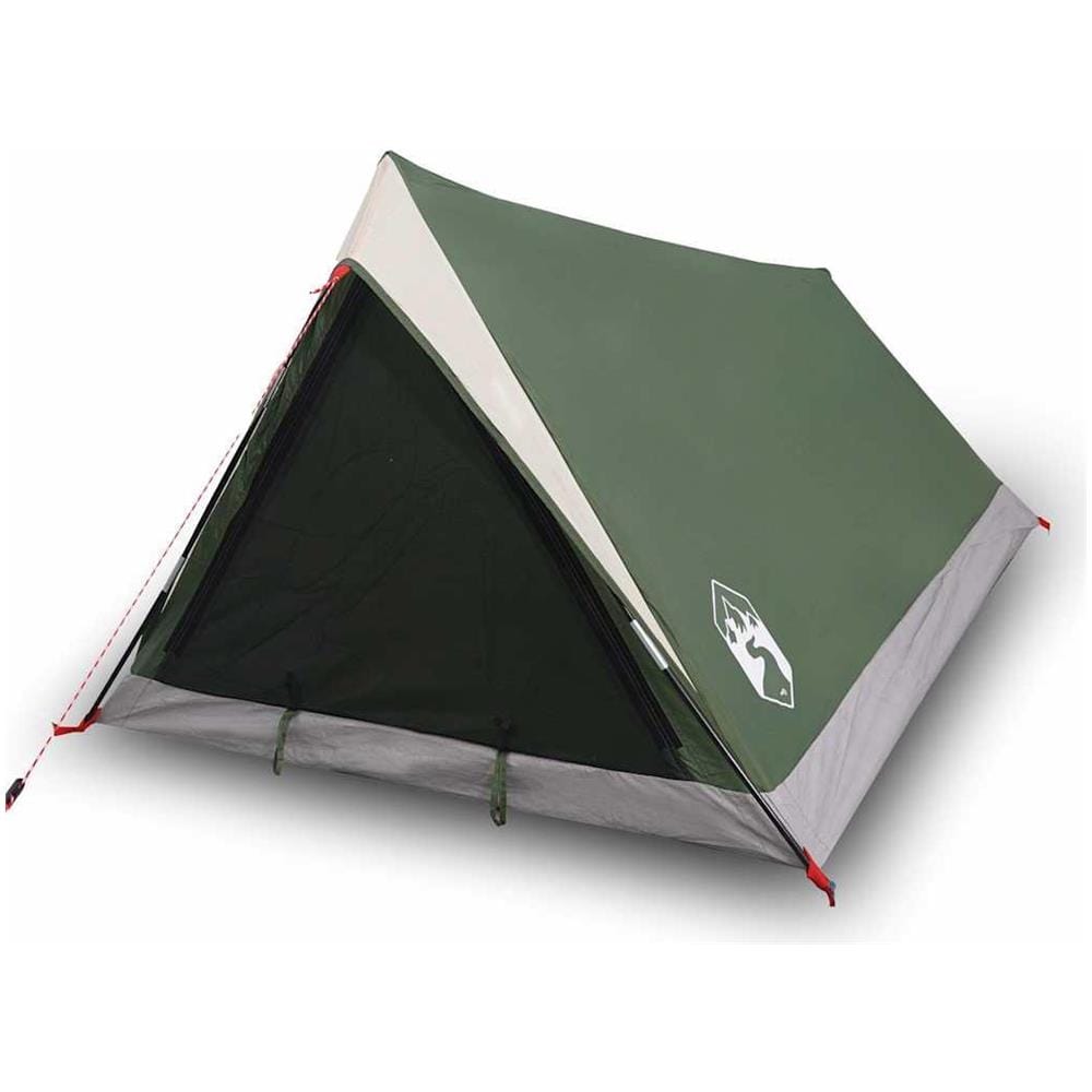 Tenda da Campeggio per 2 Persone Verde Impermeabile - Foto 1
