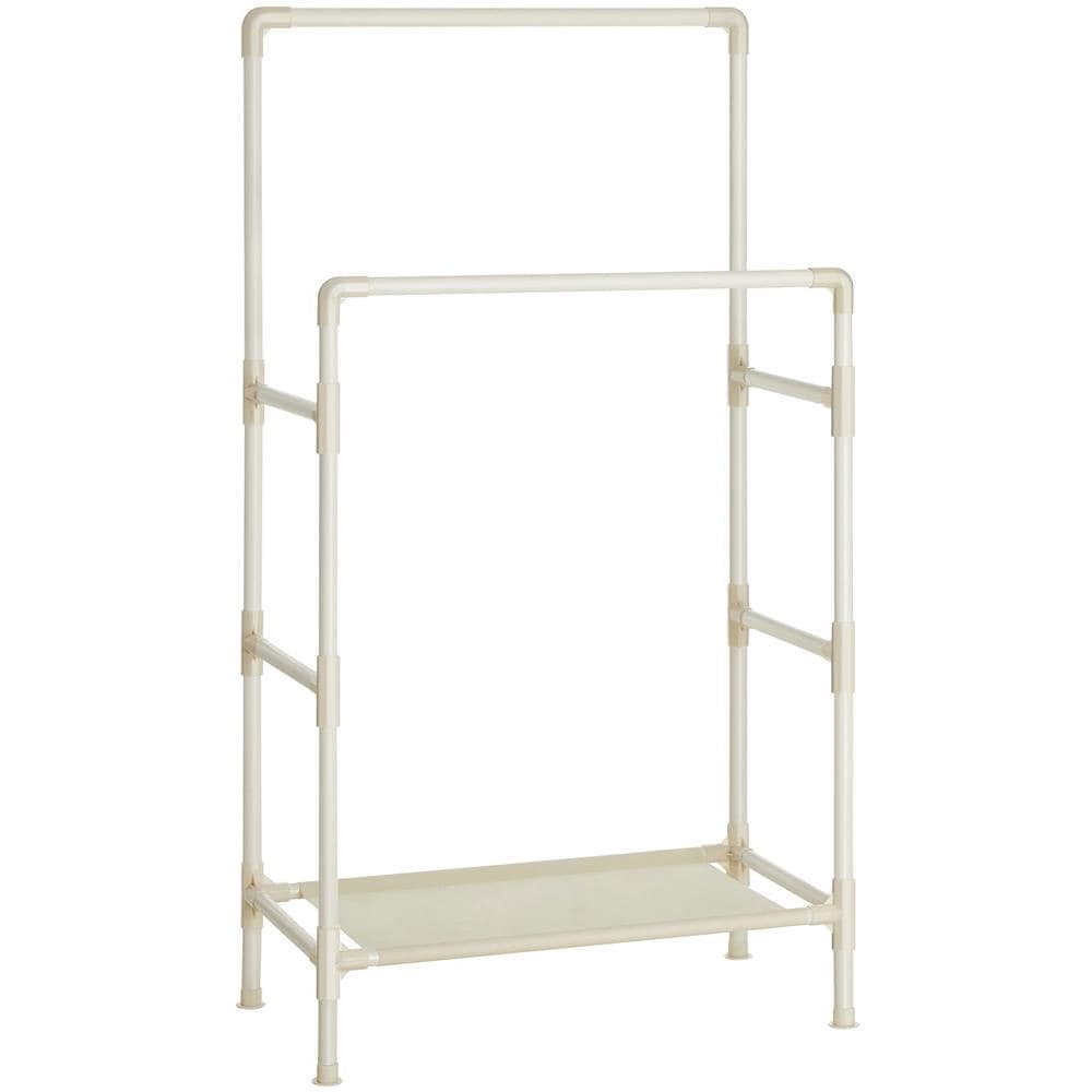 APPENDIABITI VALORA con ripiano - Ecru RDR01WT - Foto 1