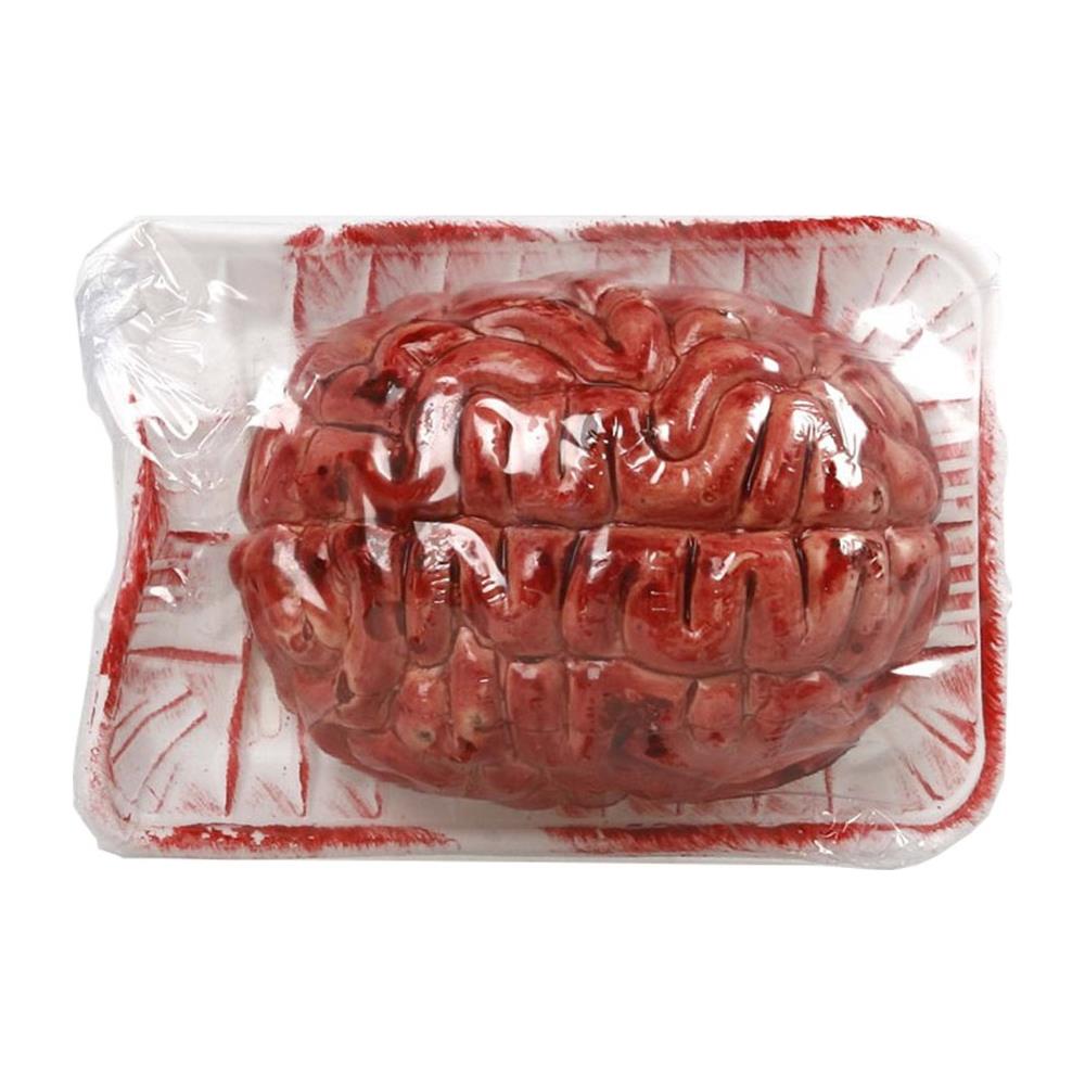 Confezione Con Cervello Insanguinato Per Halloween Taglia Unica - Foto 1