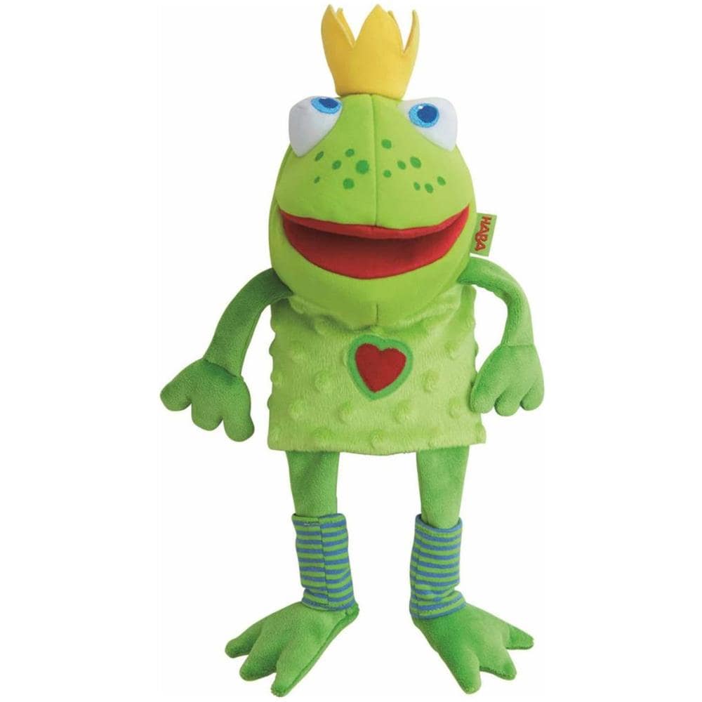 Burattino A Guanto Re Ranocchio 25 Cm 300490 - Foto 1