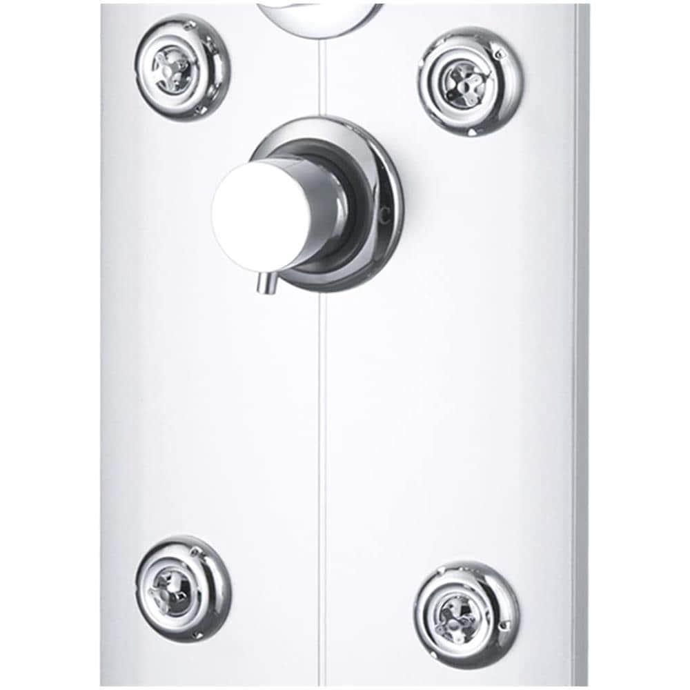 Pannello Doccia 25x43x120 Cm Argento - Foto 7