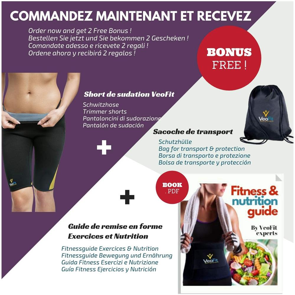 Pantaloncini Per Sudorazione Dimagranti Donna - Pancia Piatta, Cosce Snelle E Glutei Tonificati -m - Foto 7