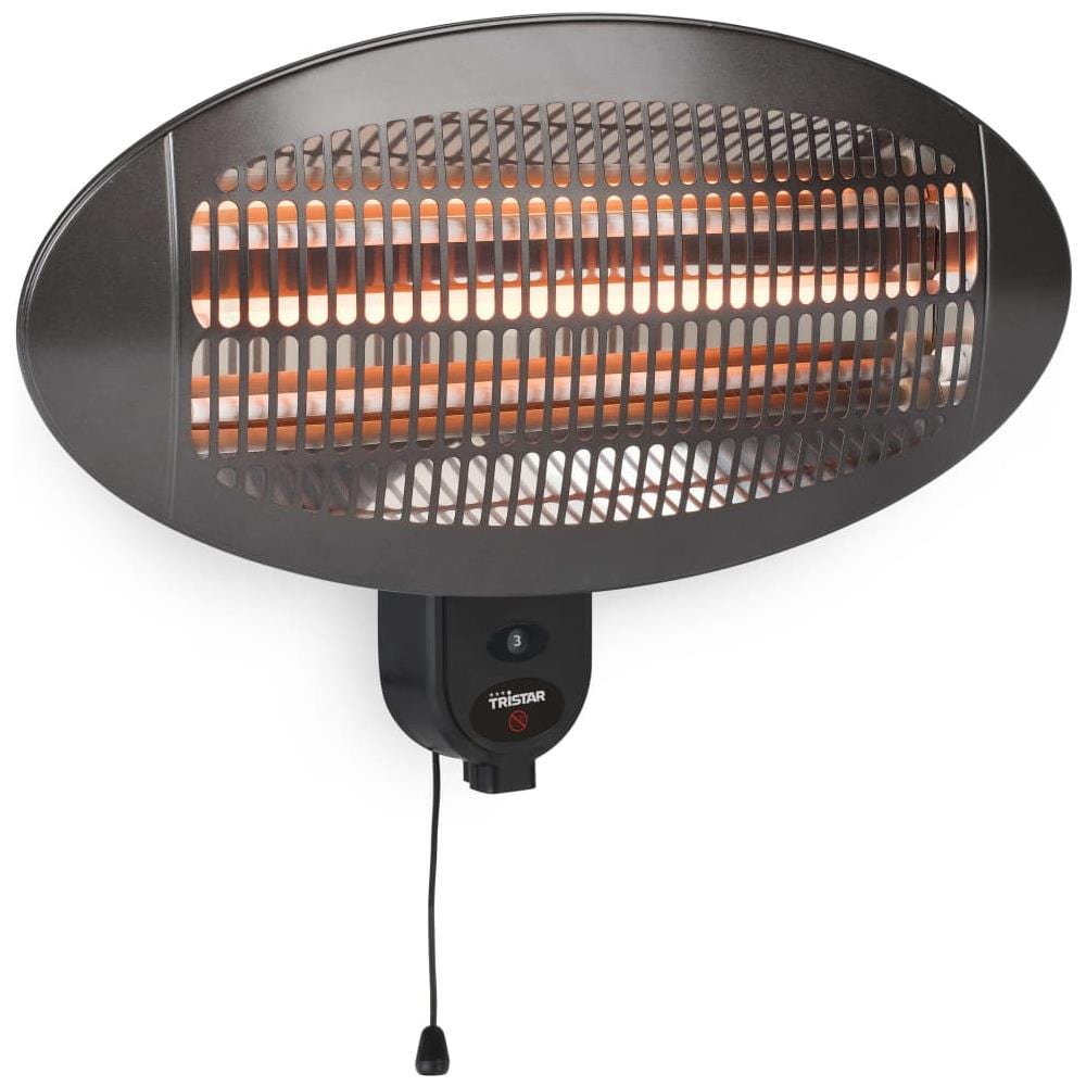 Riscaldatore Patio A Muro Ka-5286 2000 W Quarzo Nero - Foto 1