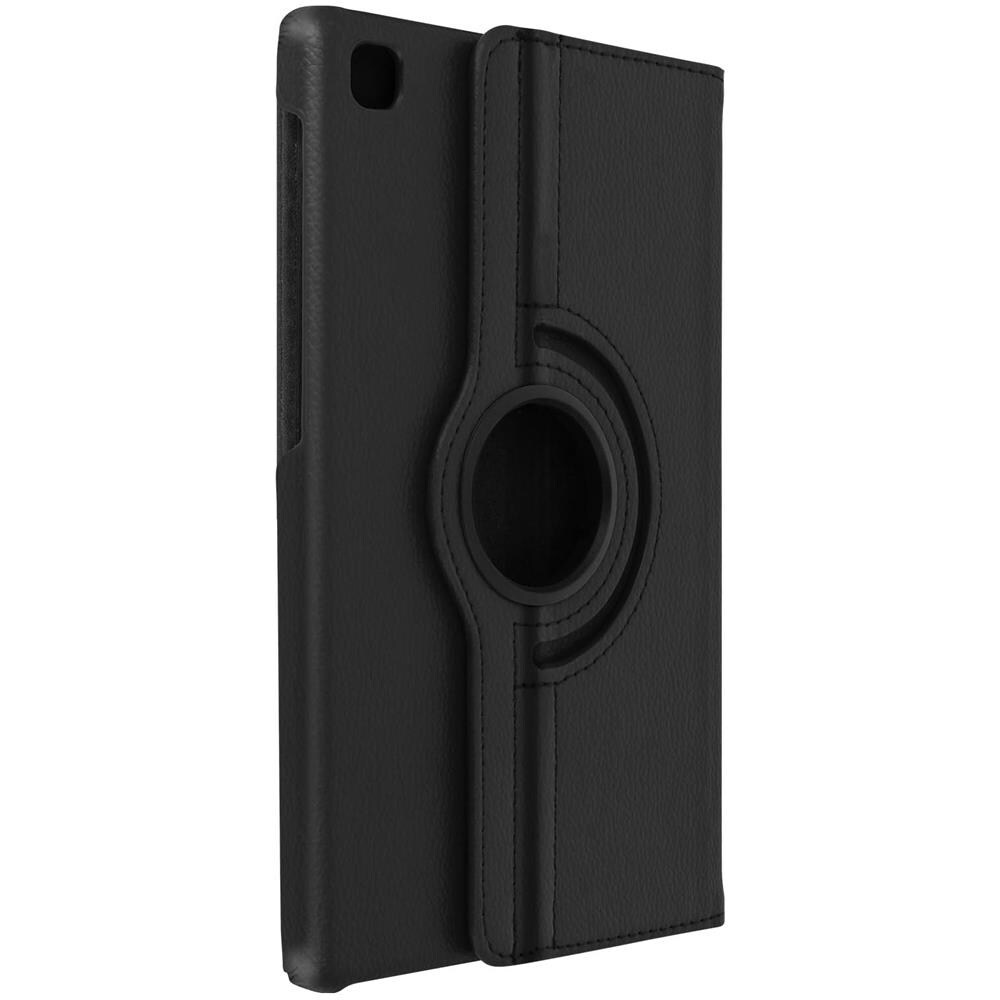Custodia Samsung Tab A7 Lite Supporto Rotante Orizzontale / Verticale Nera - Foto 2