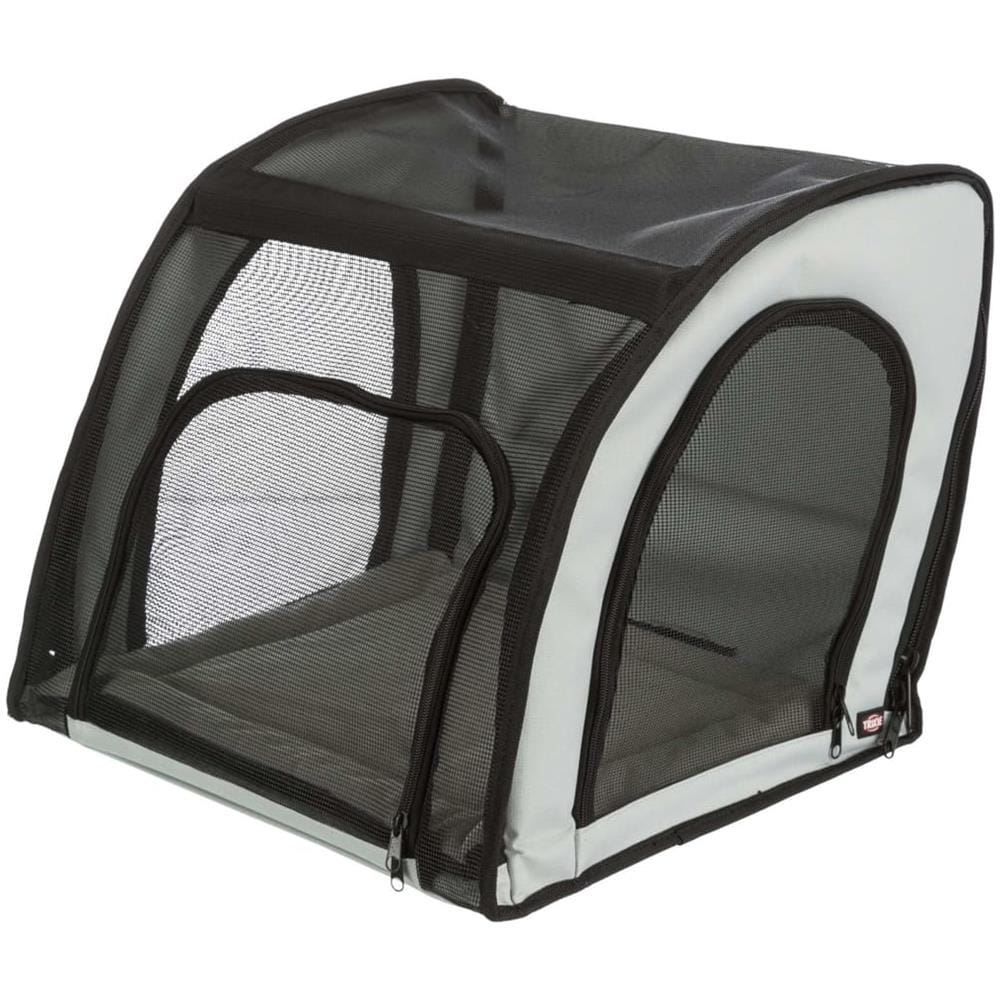 Seggiolino Auto per Animali 44x40x37 cm Grigio e Nero - Foto 1