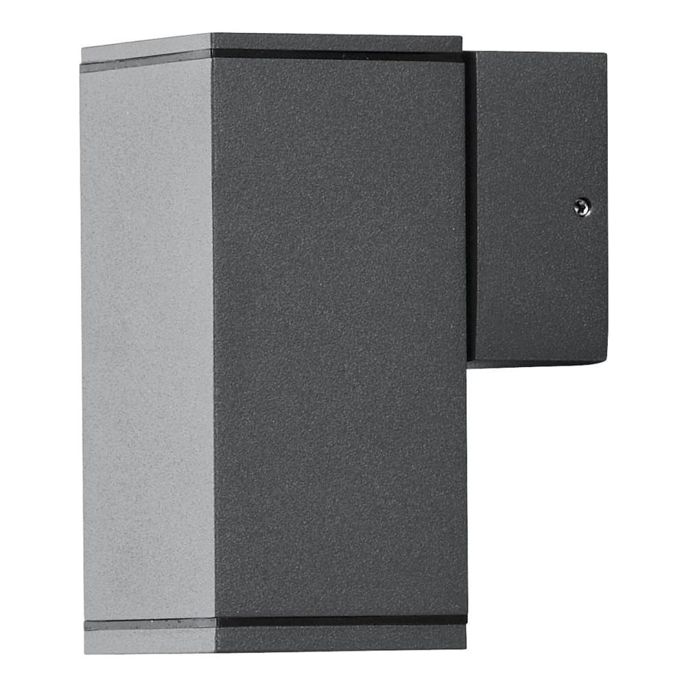 Lampada da Parete Monza Singola Quadrata Grigio Scuro - Foto 1