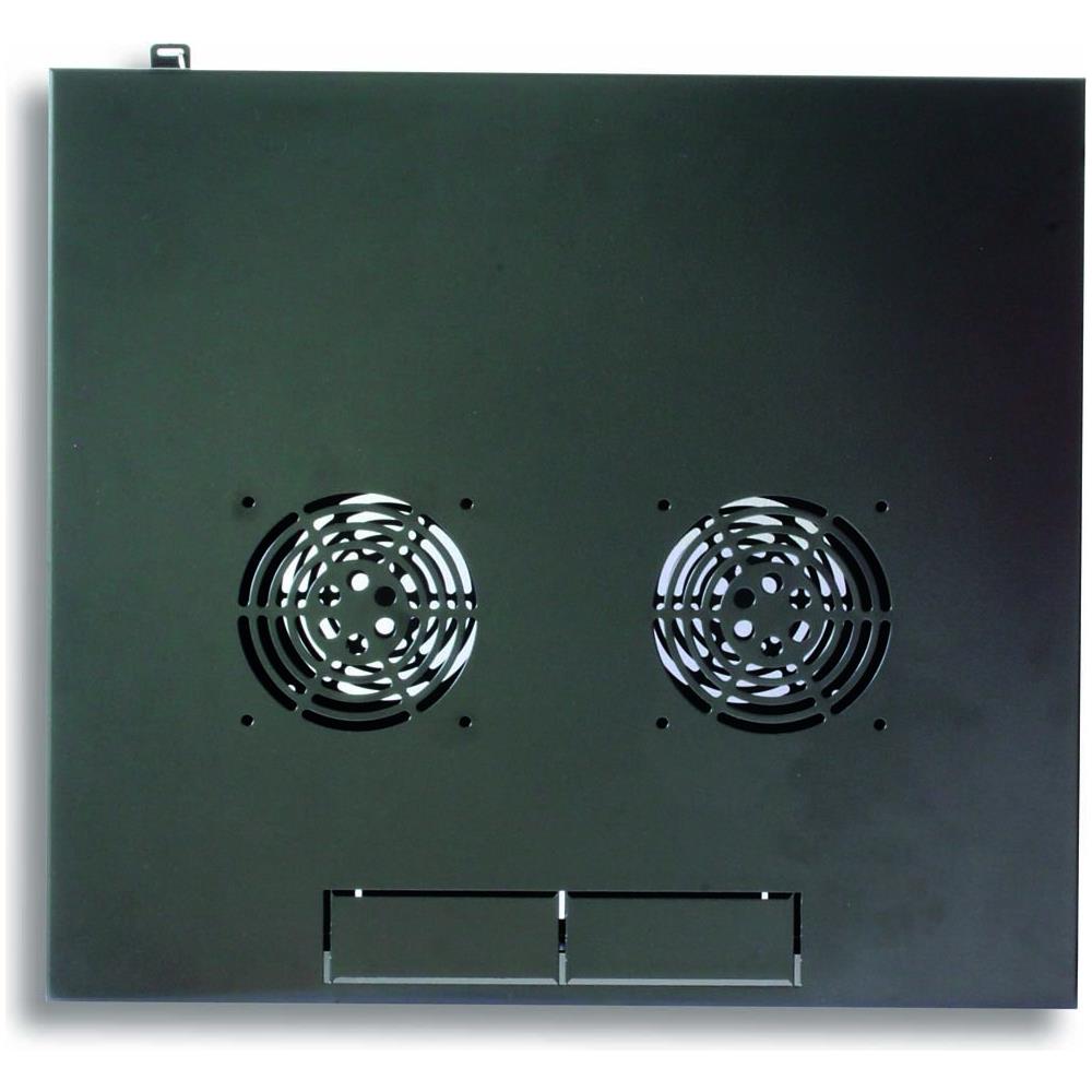 Armadio Rack 19" a Muro 9U prof. 600 Nero Assemblato I-CASE ER-1009B60 - Foto 5