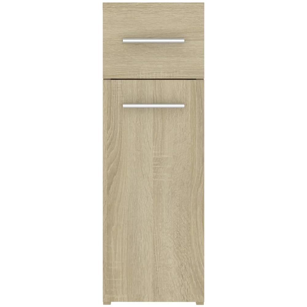 Armadietto da Farmacia Rovere Sonoma 20x45,5x60 cm Multistrato - Foto 2