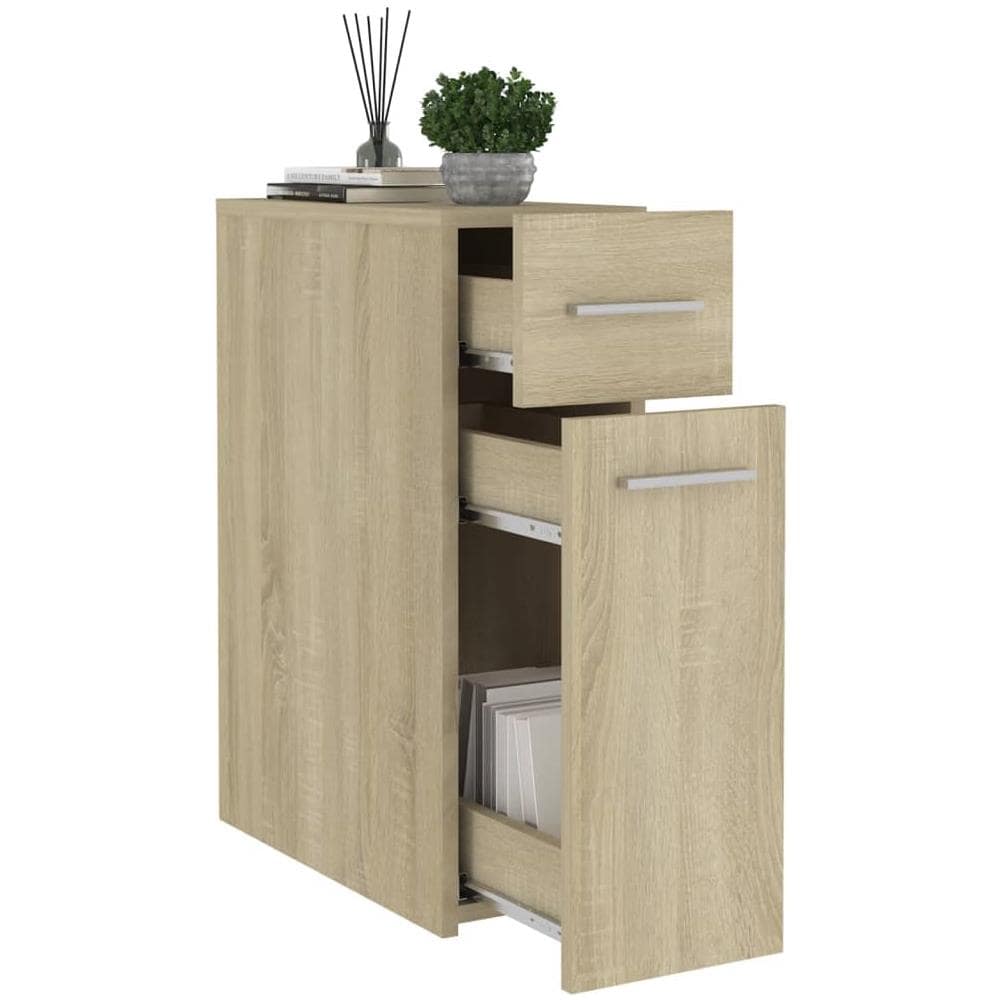 Armadietto da Farmacia Rovere Sonoma 20x45,5x60 cm Multistrato - Foto 8