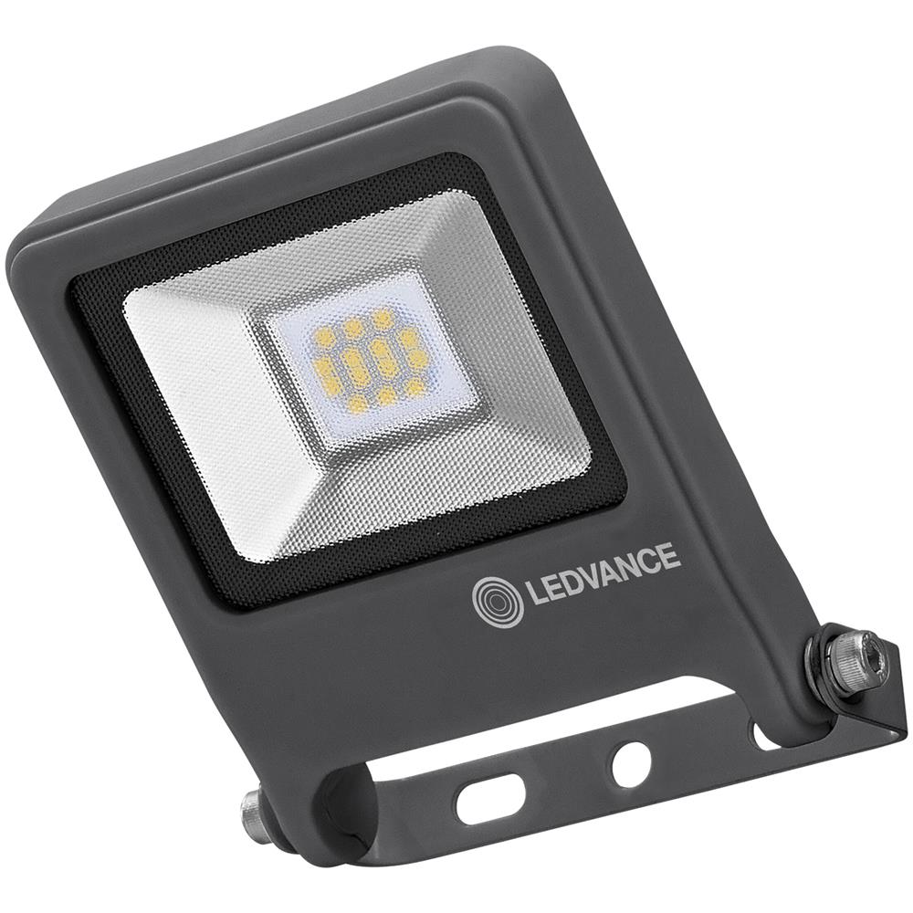 Ledvance Floodlight Led, Lampada Da Esterno, Endura® Flood Bianco Freddo / 10 W, 220…240 V, Ampiezza Fascio Luminoso: 120°, Bianco Freddo, 4000 K, Materiale: Alluminio, Ip65 - Foto 6