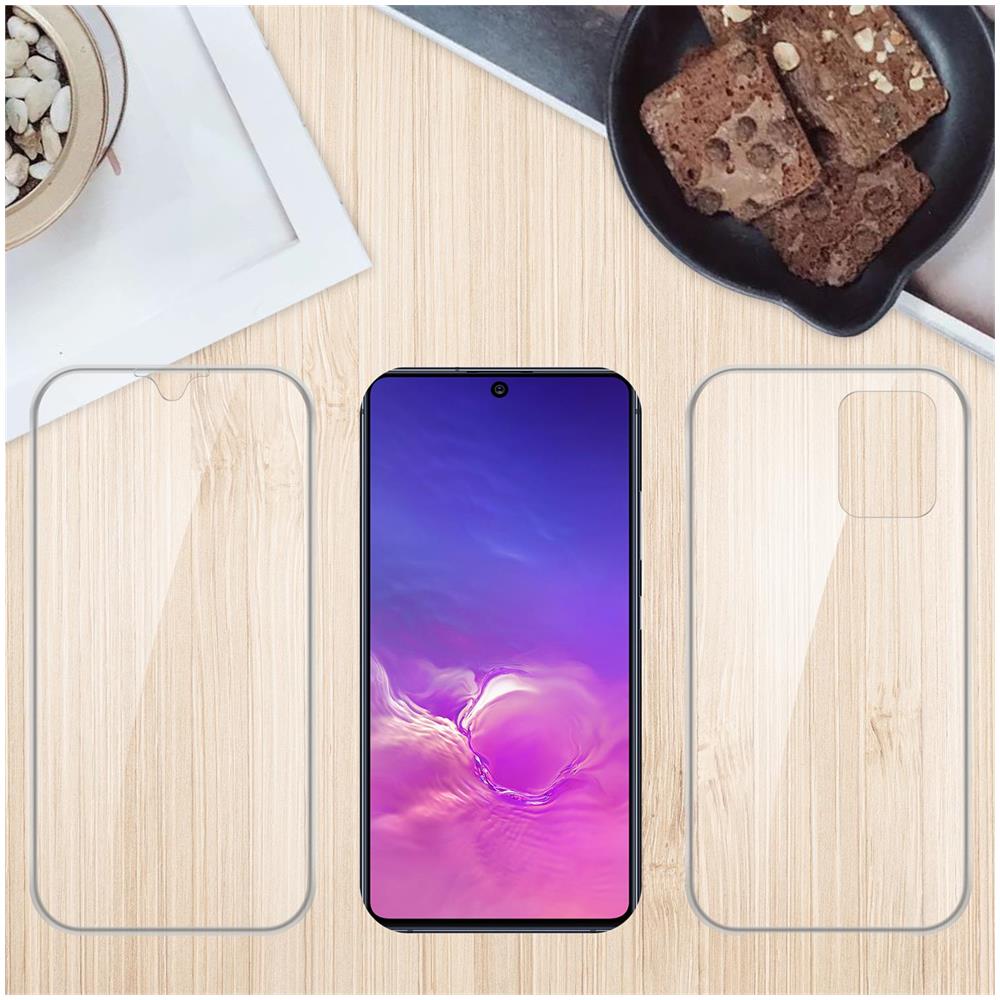 Custodia Compatibile Con Samsung Galaxy A91 / S10 Lite / M80s In Transparente - 360° Full Body Copertura Protettiva - Protezione Anteriore E Posteriore, Protezione A Tutto Tondo Con Protezione Del Display - Foto 7