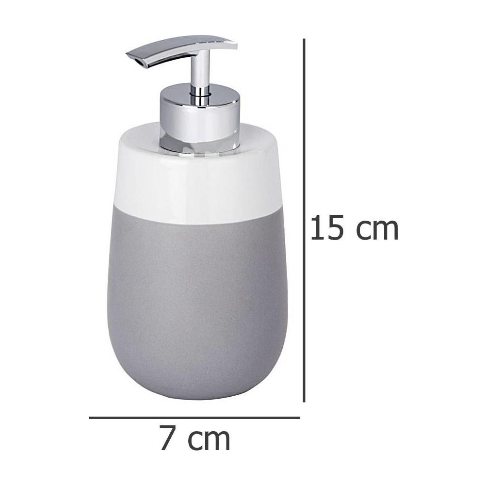 Dispenser Di Sapone Grigio Malta - 290 Ml, Venko - Foto 3