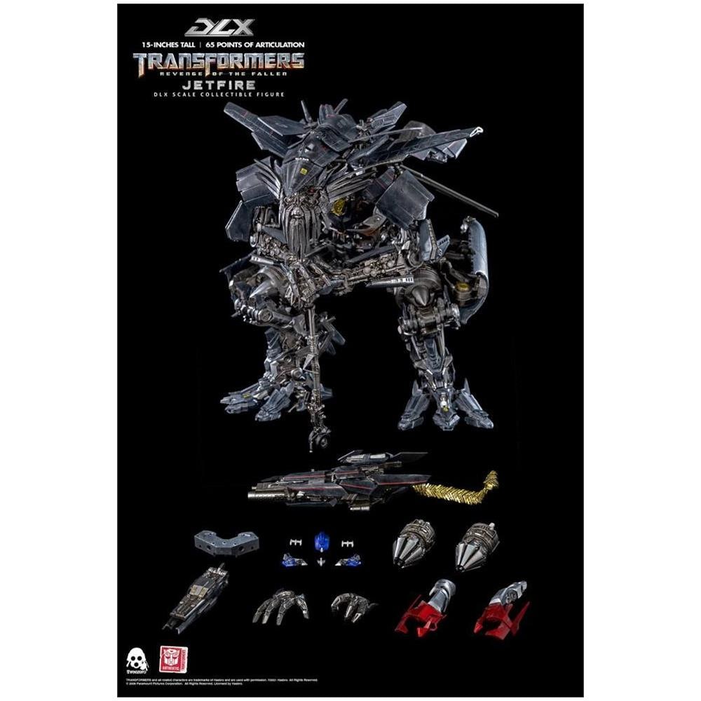 Threezero Transformers Revenge Of The Fallen Dlx Action Figure Jetfire - Foto 1