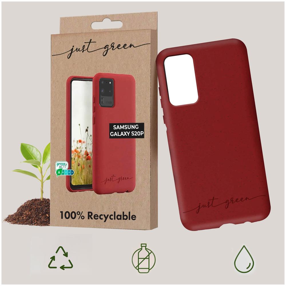 Cover Biodegradabile Per Samsung Galaxy S20 Ultra Rossa - Foto 6