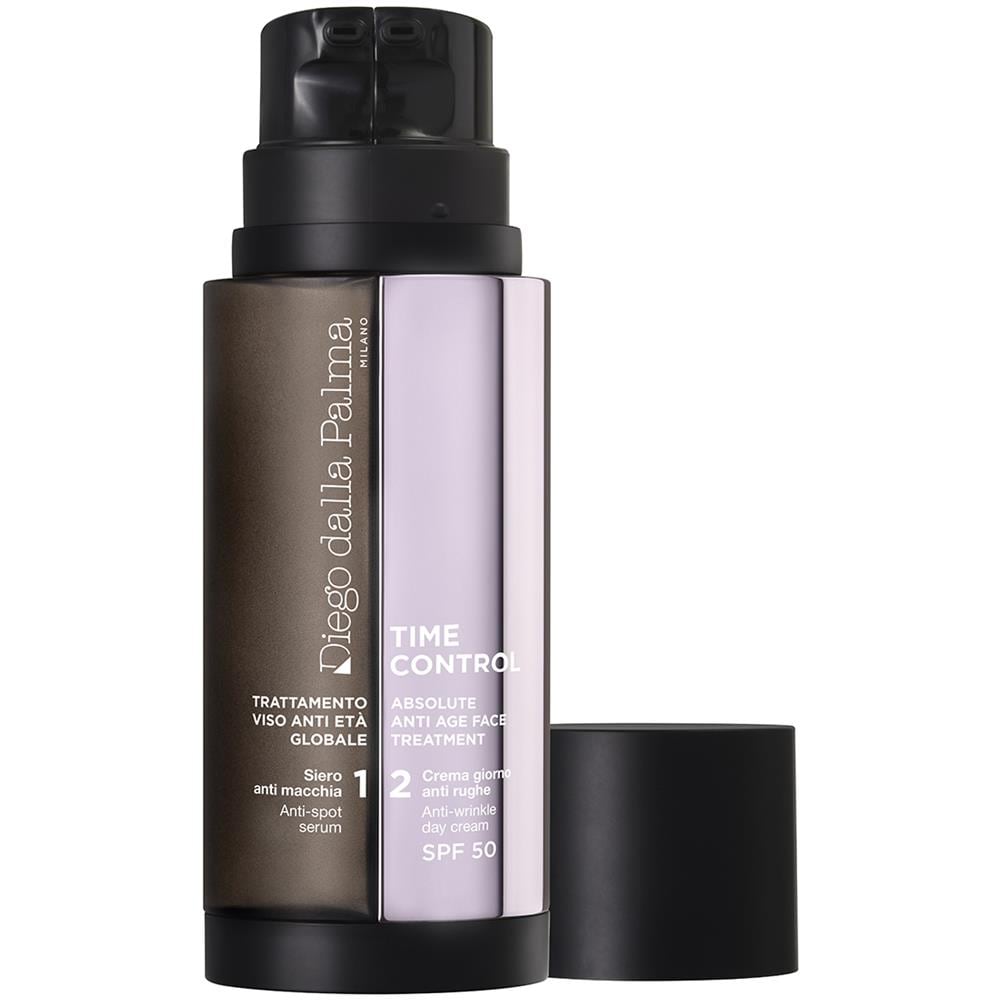 Trattamento Viso Anti Eta' Globale: Siero Anti Macchia 50 ml + Crema Giorno Anti-rughe SPF50 ml - Foto 2