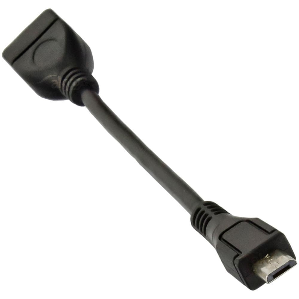 AK-AD-09 cavo USB 0,15 m USB 2.0 USB A Micro-USB B Nero - Foto 2