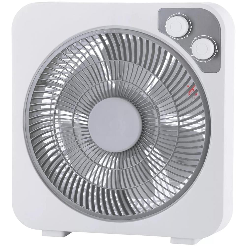Ventilatore a Terra BF3035 con 3 Livelli di Velocità Timer 60 Minuti Rotante 360° Potenza 45 W Colore Bianco / Grigio - Foto 2
