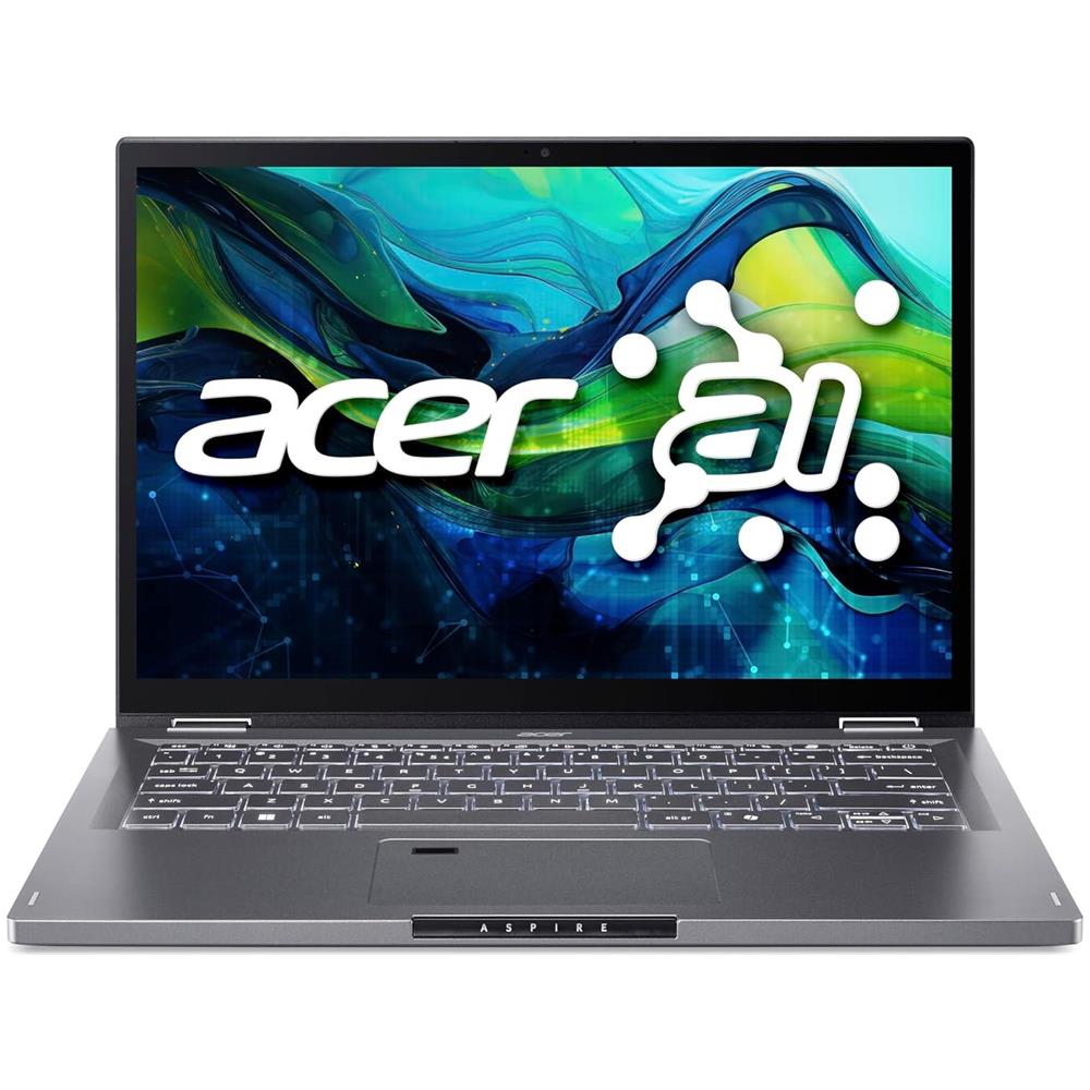 Convertibile 2-in-1 Aspire Spin 14 ASP14-52MTN-51V5 Intel Core Ultra 5 115U Monitor 14" Touch WUXGA RAM 16GB SSD 512GB Windows 11 Home - Foto 2