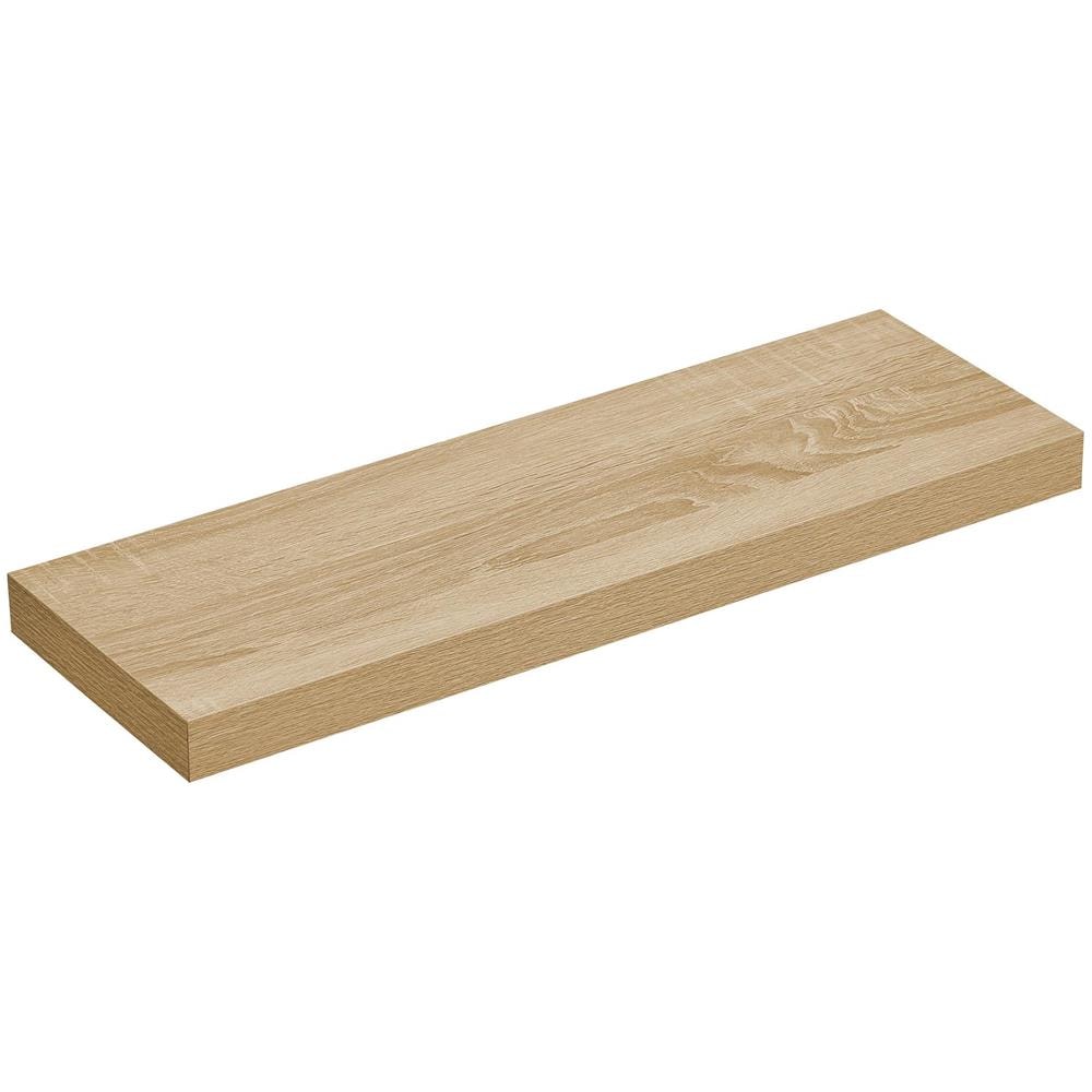 Mensola da parete 60 cm - Design galleggiante in rovere Sonoma - Foto 1