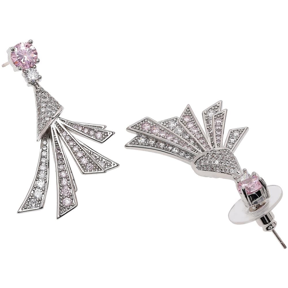 Orecchini a Goccia a Forma di Piuma - Foto 2