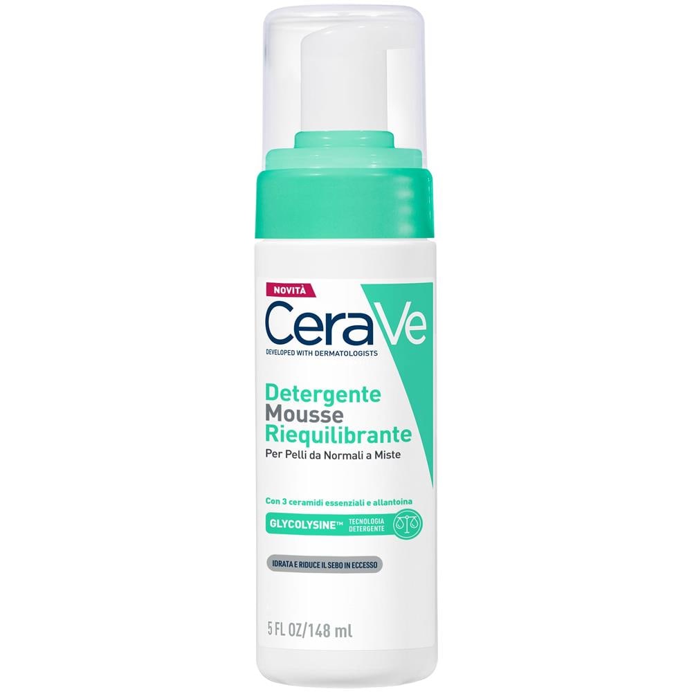 Cerave Mousse Detergente Riequilibrante 148 ml - Foto 1