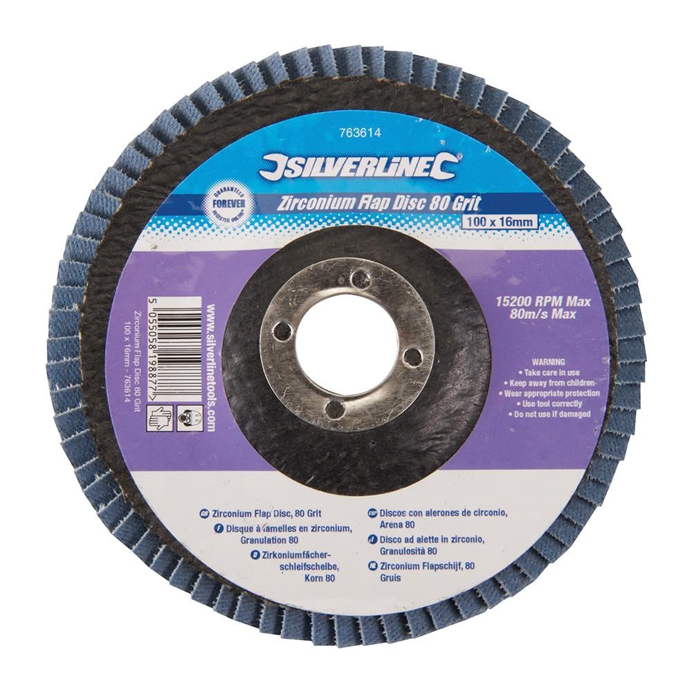 763614 Disco Lamellare In Zirconio 100 Mm, Grana 80 - Foto 2