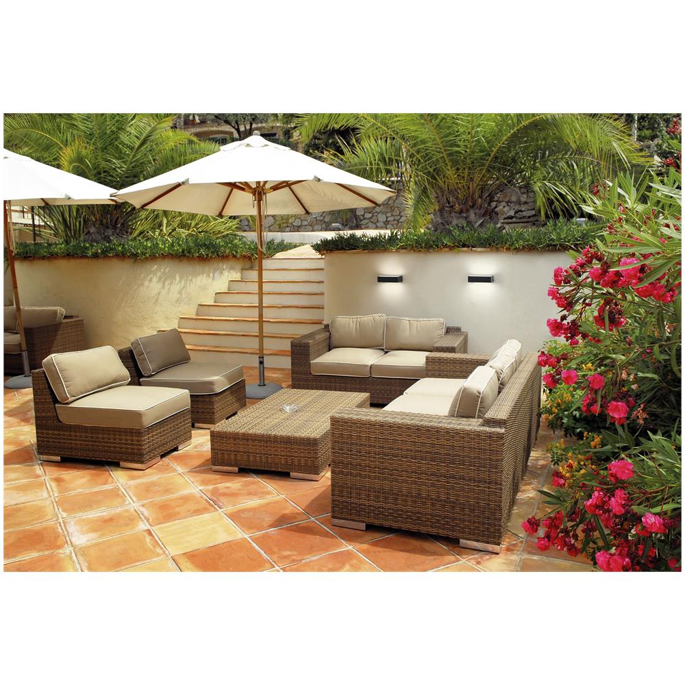 Kaori Applique Led Rettangolare Da Esterno, Con Finitura Antracite 12w - Foto 2