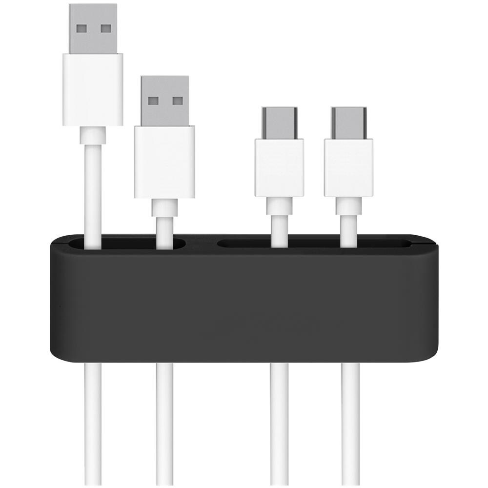 Organizer Per Cavi Set Di 3 Pezzi 3 Colori Diversi Maclean Mc-747 - Foto 3