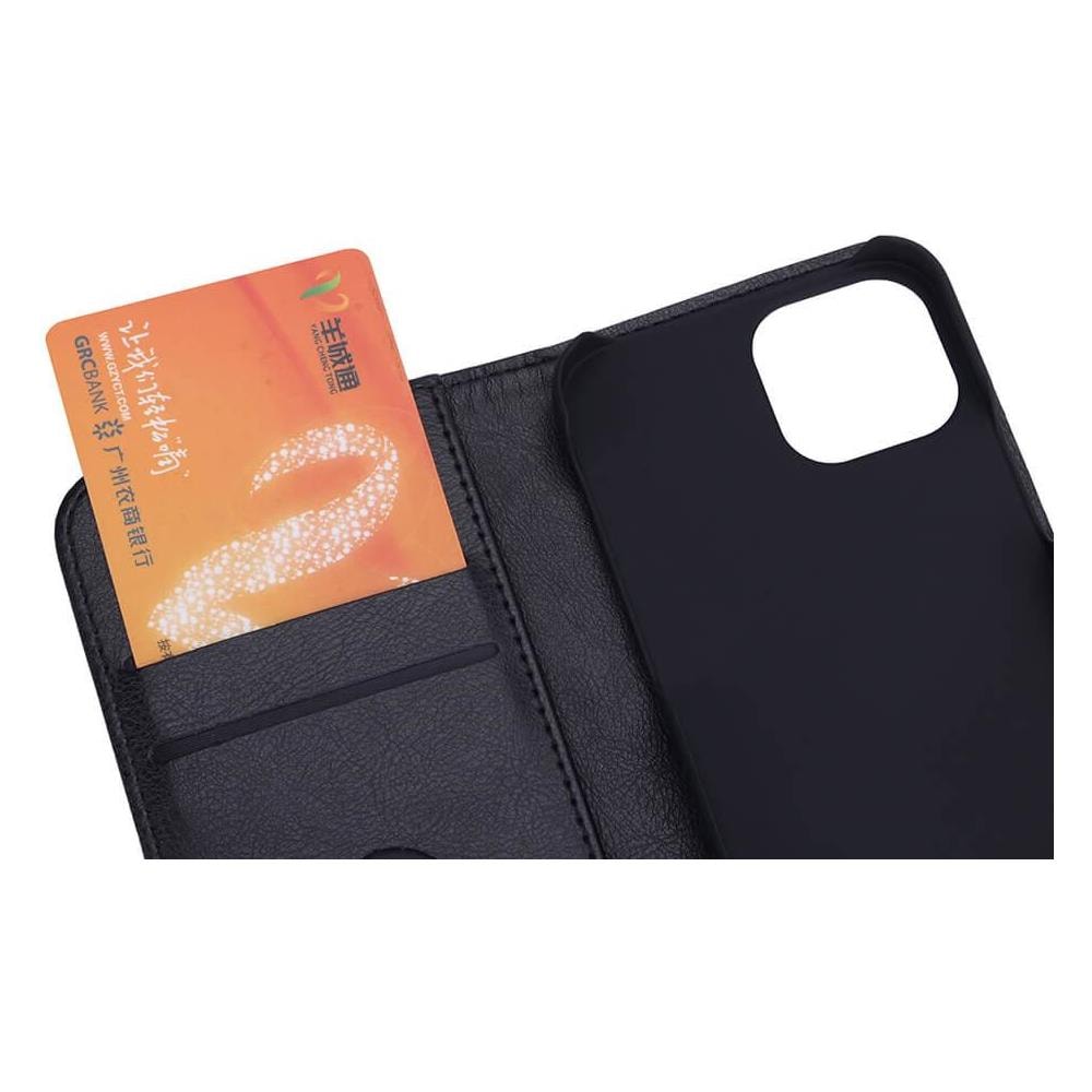 Protezione Dalle Radiazioni Custodia Per Cellulare Pu Iphone 13 Mini Flipcover Nero Rfid - Foto 2