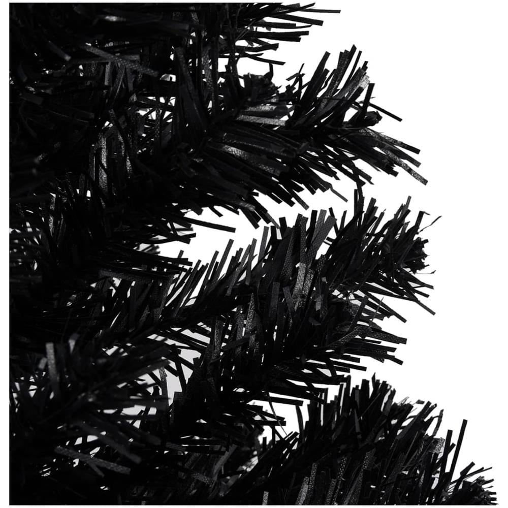Albero di Natale Artificiale con Supporto Nero 120 cm PVC - Foto 3