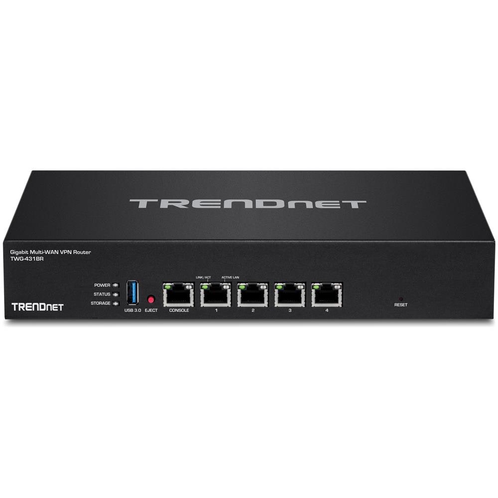 TWG-431BR Collegamento ethernet LAN Nero router cablato - Foto 1