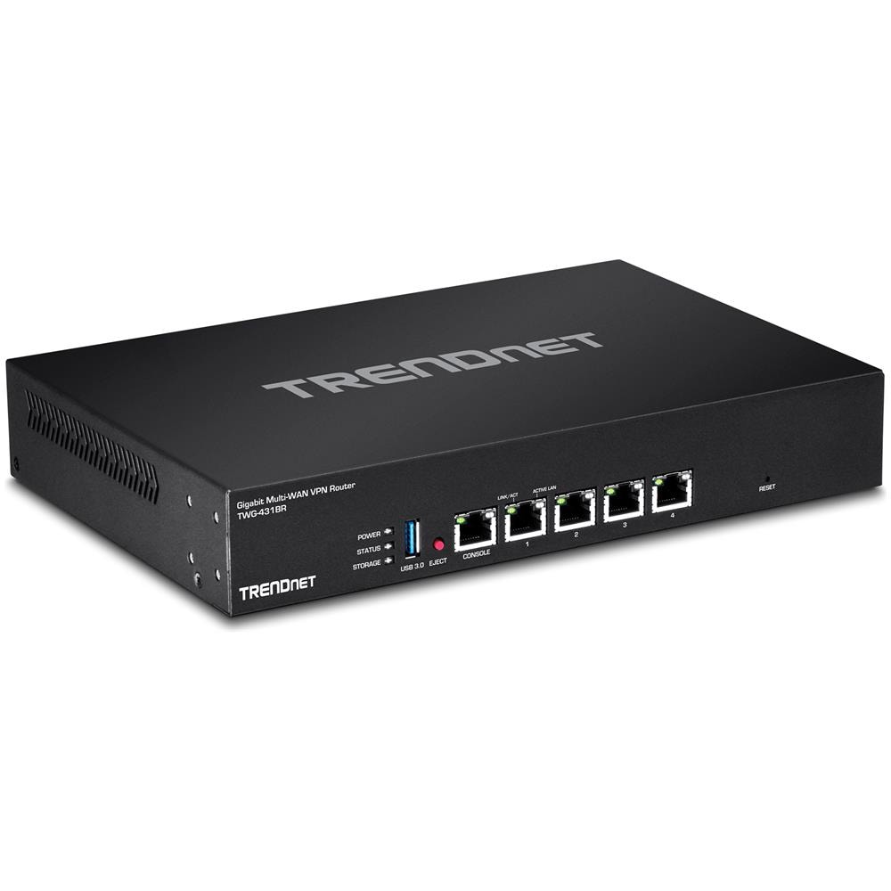 TWG-431BR Collegamento ethernet LAN Nero router cablato - Foto 3