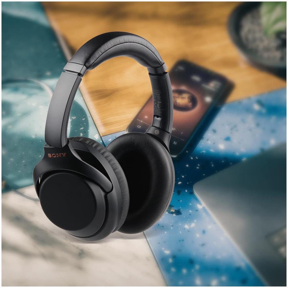 Cuscinetti Auricolari Per Sony Wh-1000xm3 1 Paio Black - Foto 2