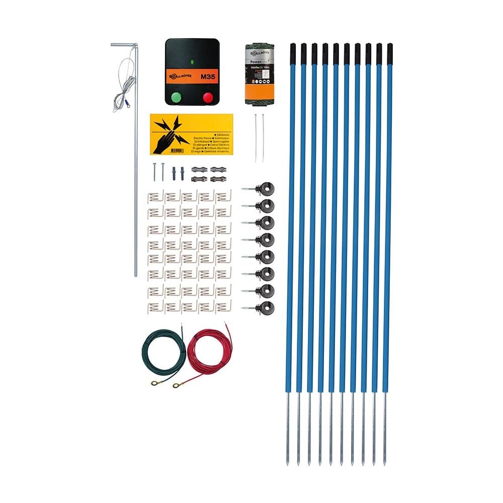 Kit Recinzioni Elettriche Per Animali Domestici E Giardino 80 Cm Con Elettrificatore M35 Da 230v - Foto 1