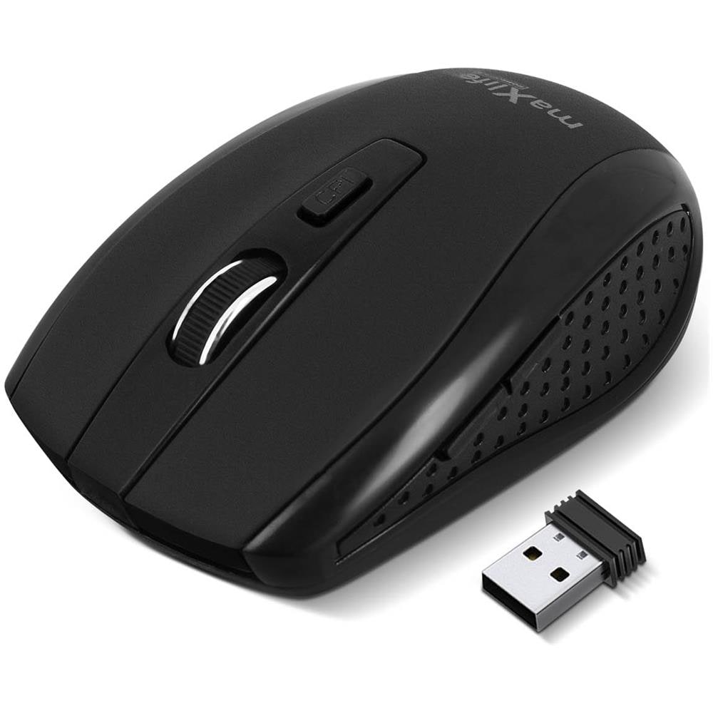 Mouse Wireless Bluetooth 6 Tasti 4 Velocità Dpi Mxhm-02 Nero - Foto 1