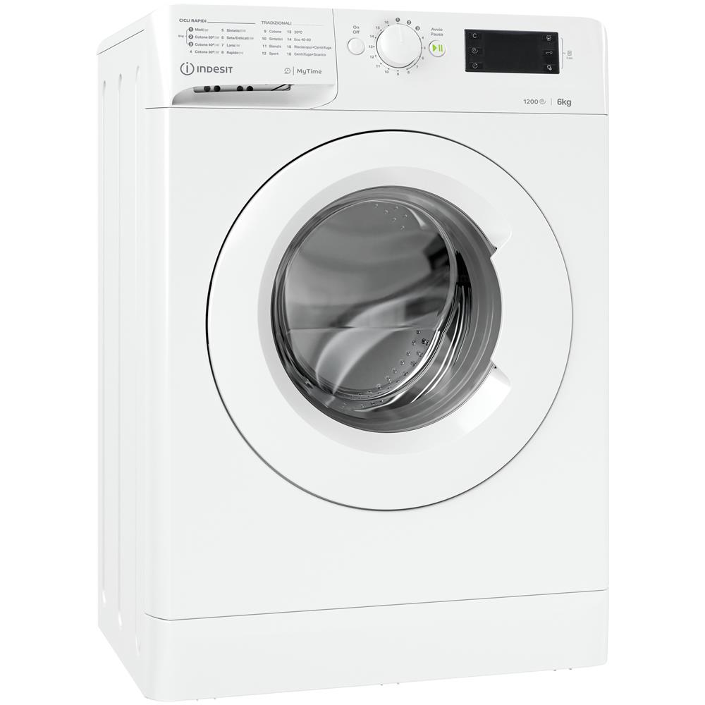 Lavatrice Slim MTWSE 61251 W IT 6 Kg Classe F Centrifuga 1200 giri - Foto 8