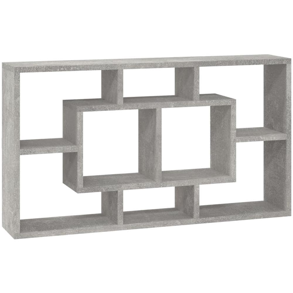 Scaffale A Muro 8 Scomparti Grigio Cemento - Foto 2