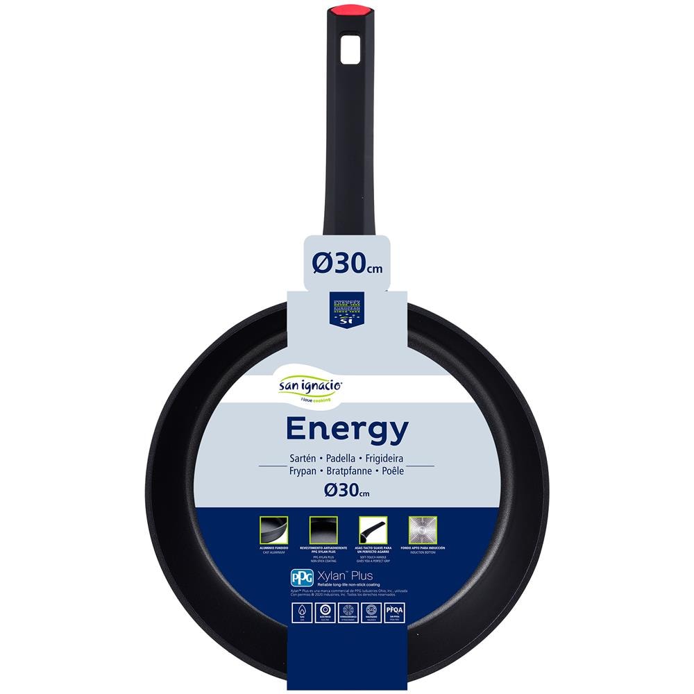 Padella 30x6,5 Cm, Alluminio Fuso, Induzione, Energia - Foto 2