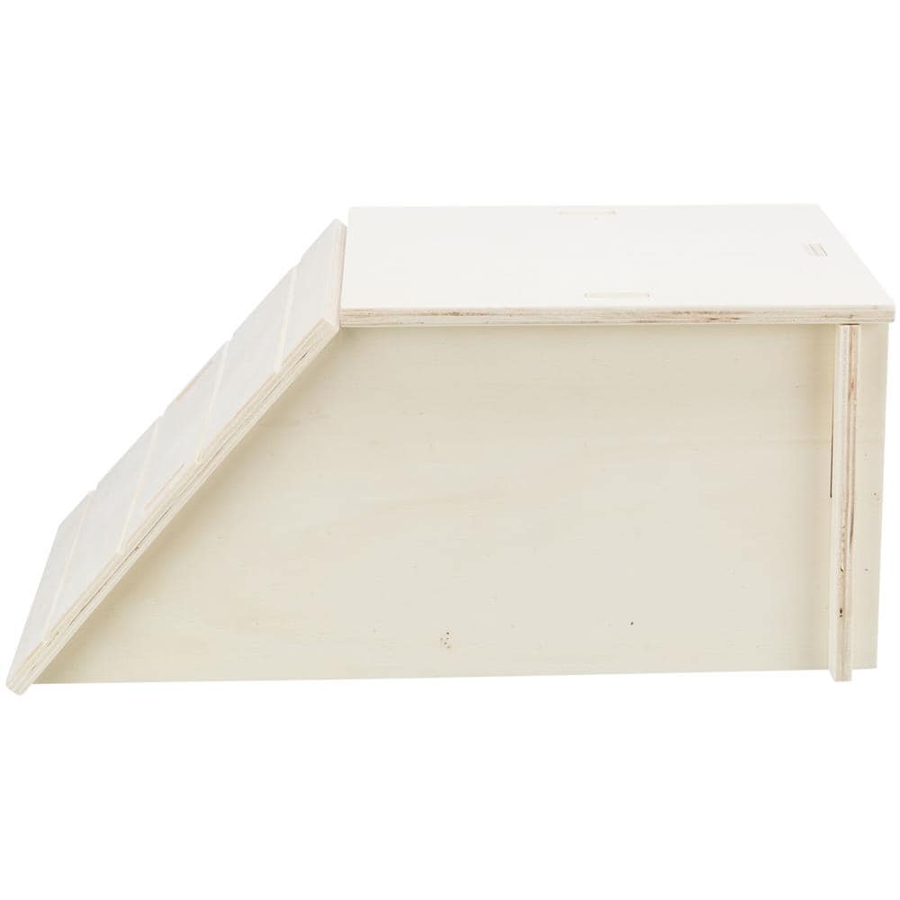 61242 gabbia e habitat per animali di piccola taglia Coniglio nano, Porcellino d'india Legno - Foto 4